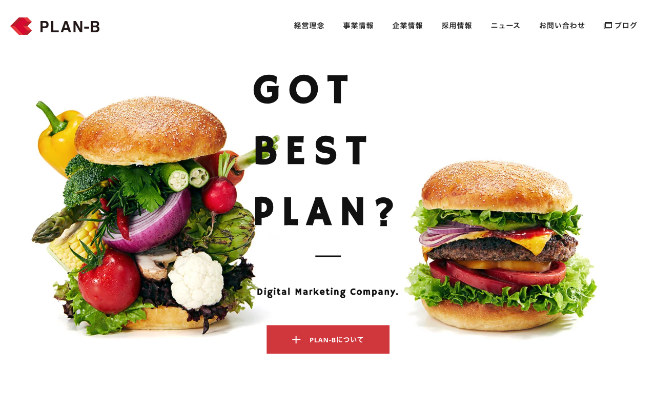 株式会社PLAN-Bの公式サイト